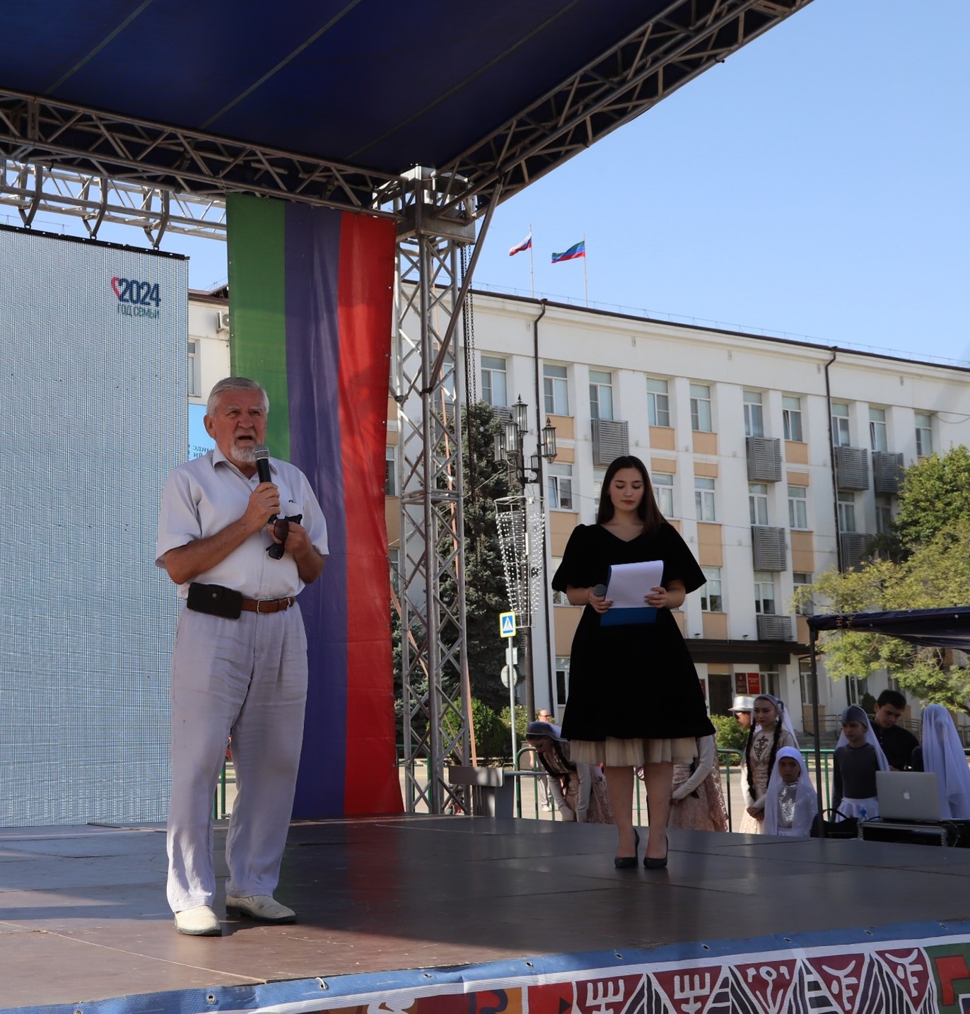 Музыкальный концерт «Наша Родина Россия», посвященный Международному дню музыки.